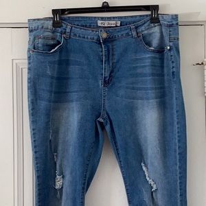 AQ Jeans Distressed